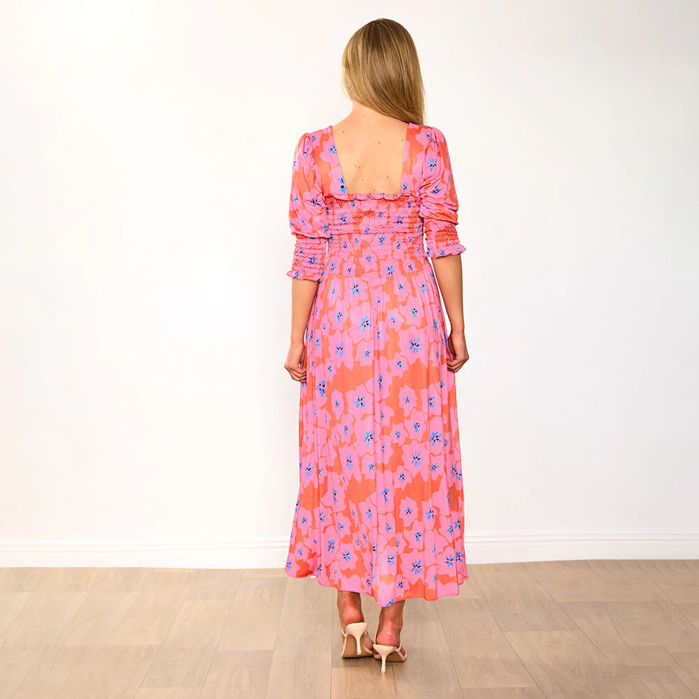 Pixie Dress (Pink Poppy) - Image 7