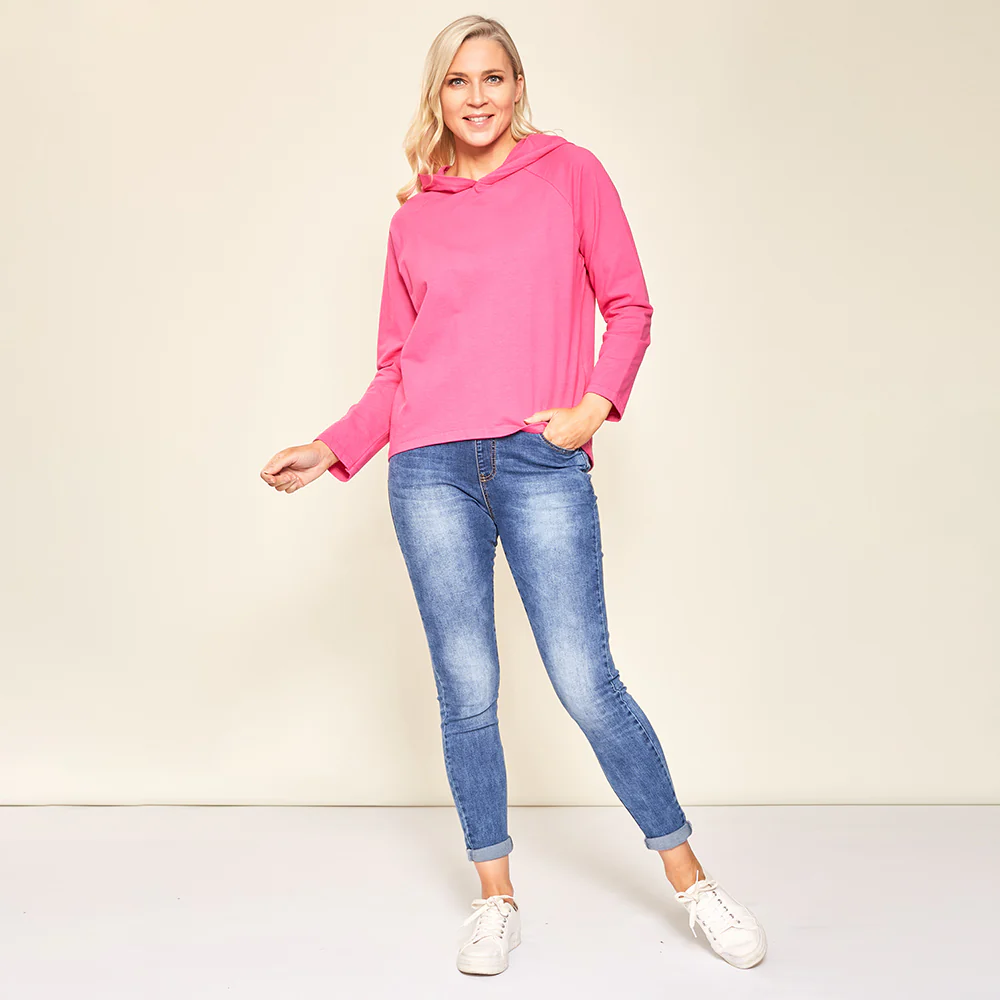 Bella Hoody (Fuschia) - Image 3