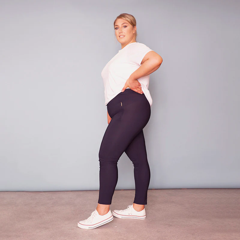 Zoe Trousers (Navy) - Image 2