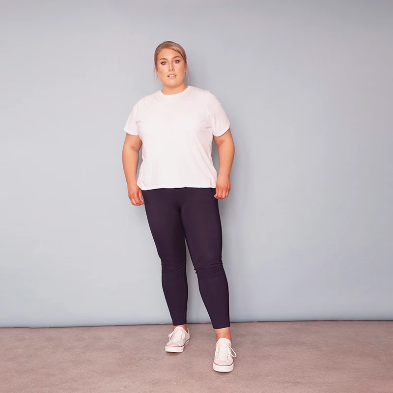 Zoe Trousers (Navy) - Image 3