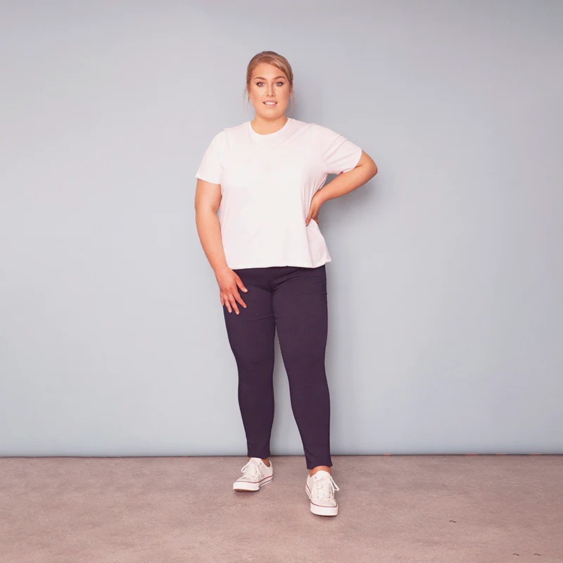 Zoe Trousers (Navy) - Image 8