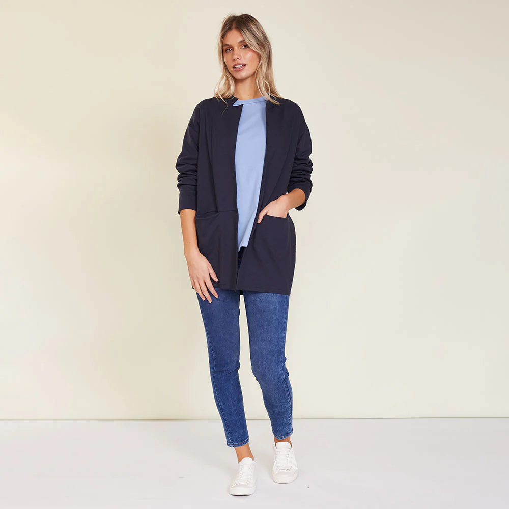 Polly Jacket (Navy) - Image 4