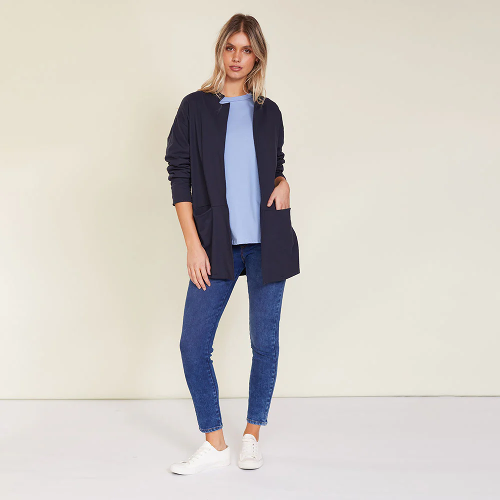 Polly Jacket (Navy) - Image 5