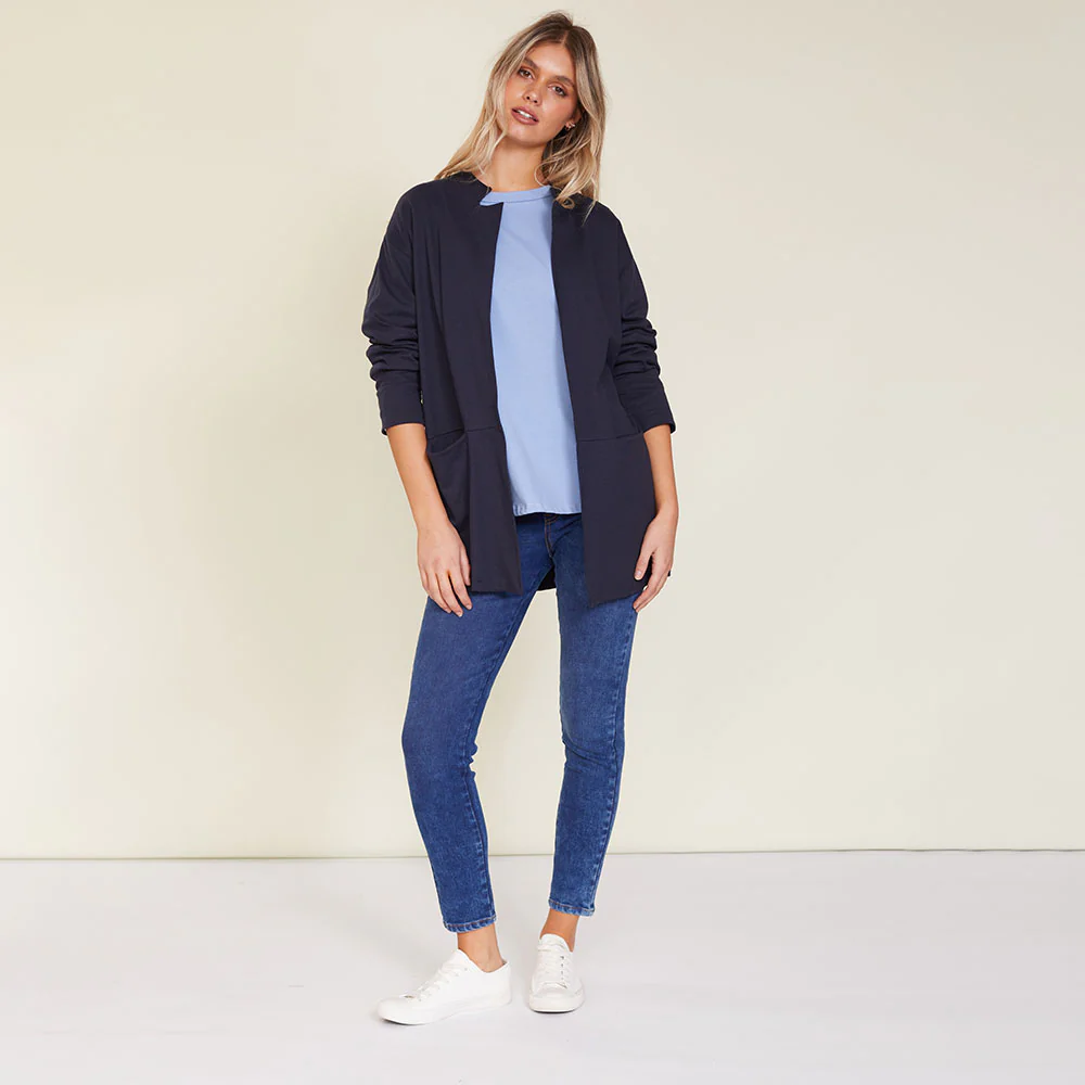 Polly Jacket (Navy) - Image 7