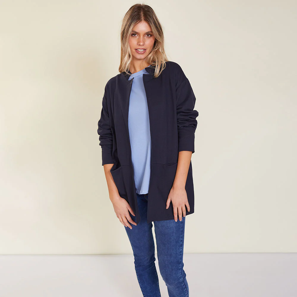 Polly Jacket (Navy) - Image 8