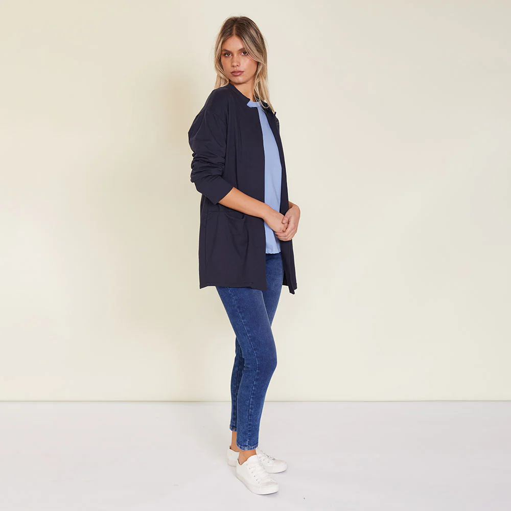 Polly Jacket (Navy) - Image 9