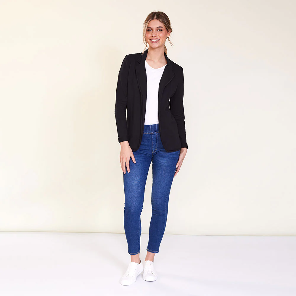 Poppy Blazer (Black) - Image 2