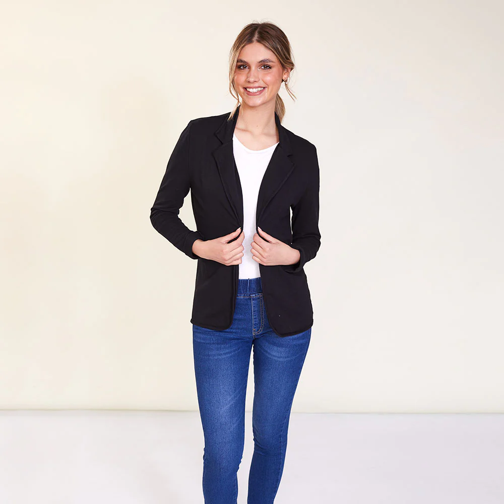 Poppy Blazer (Black) - Image 3