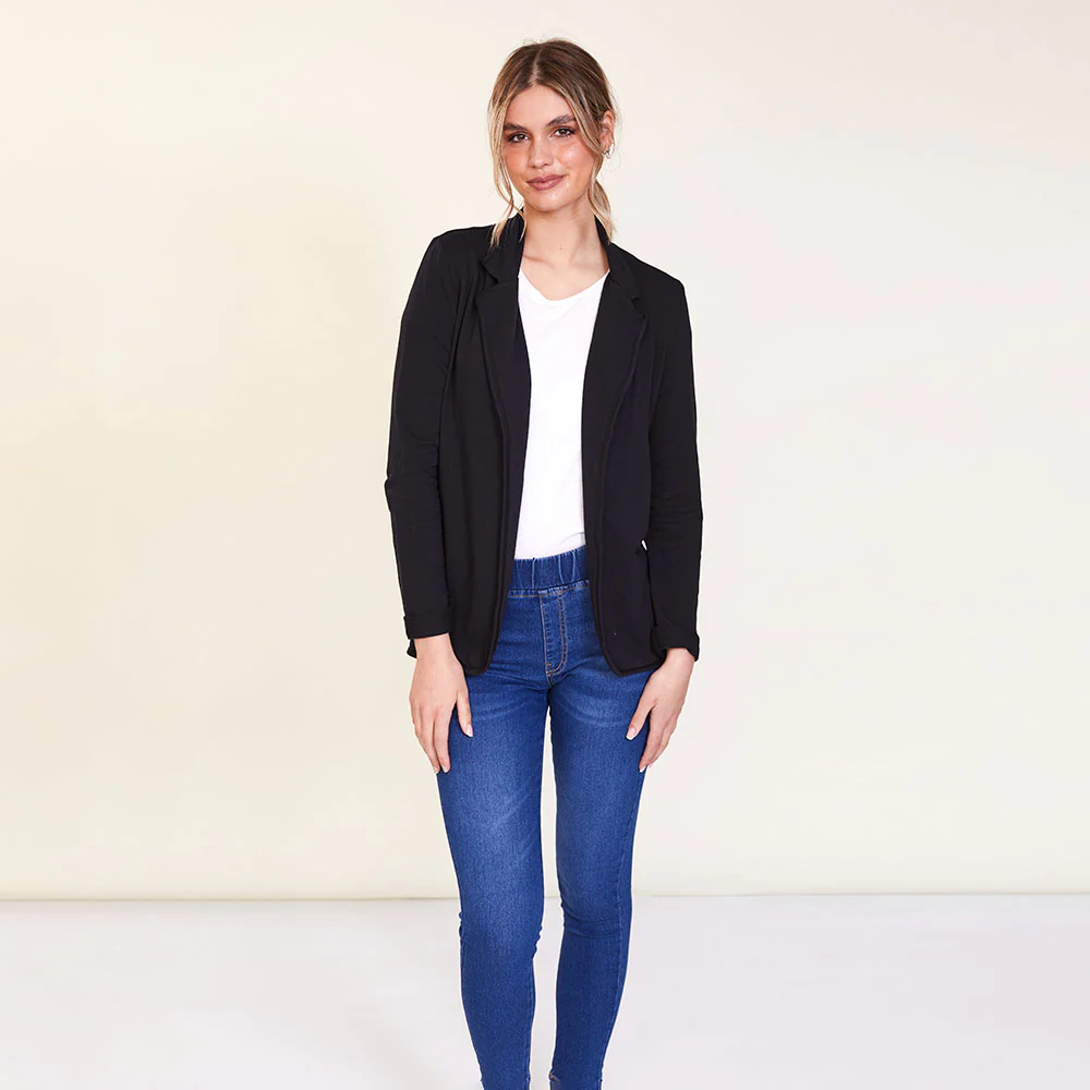 Poppy Blazer (Black) - Image 4