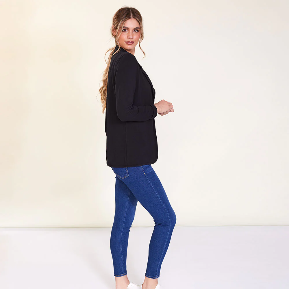 Poppy Blazer (Black) - Image 6