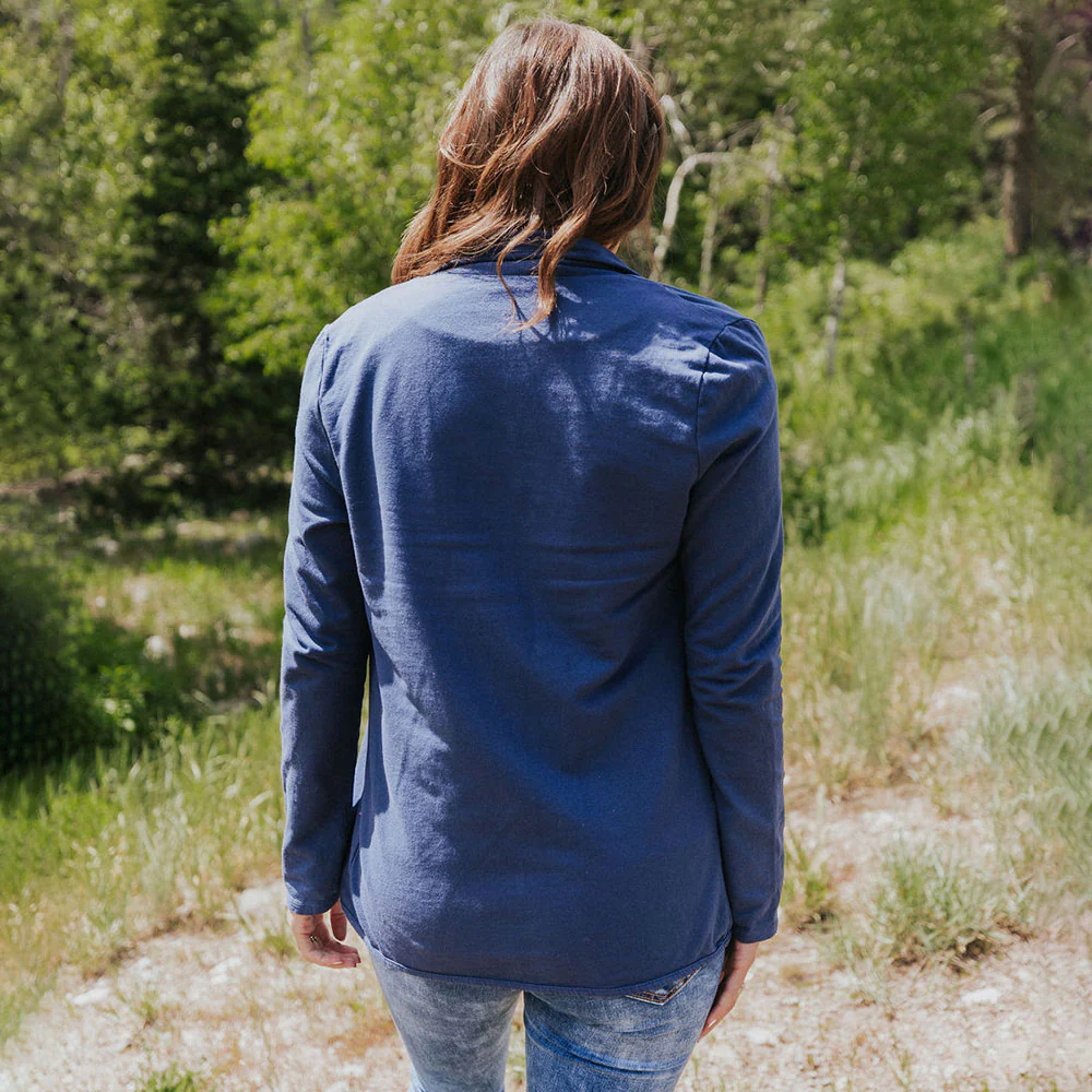 Poppy Blazer (Navy) - Image 10