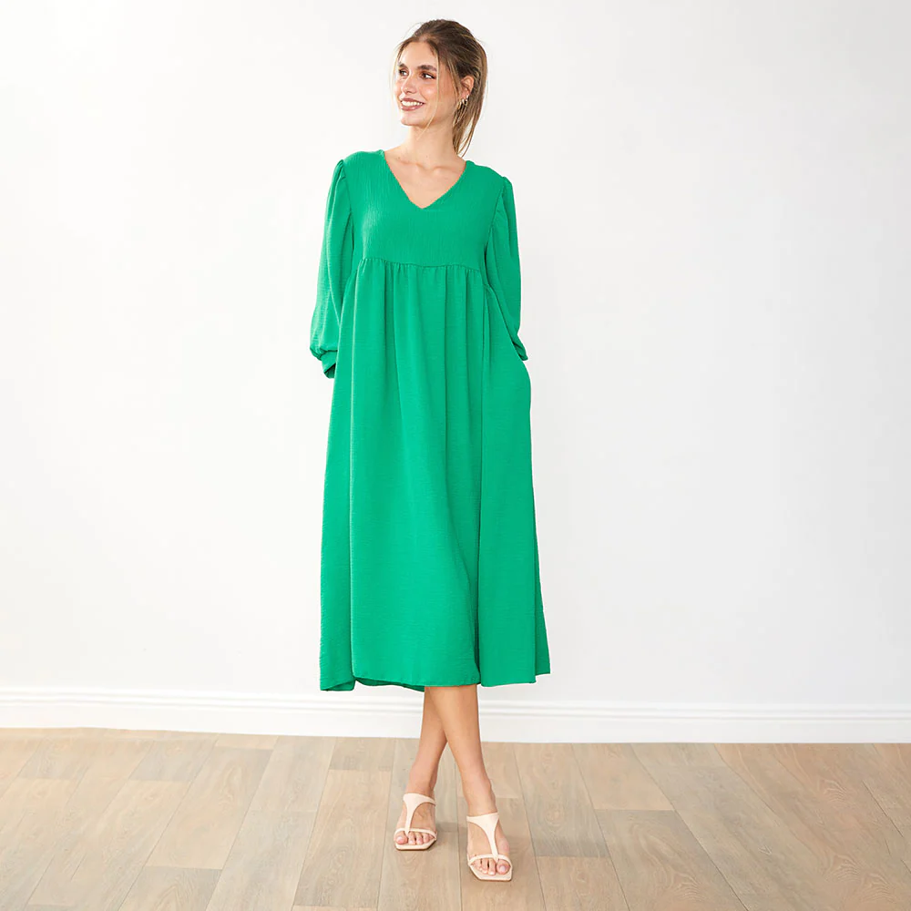 Porcha Dress (Green) - Image 2