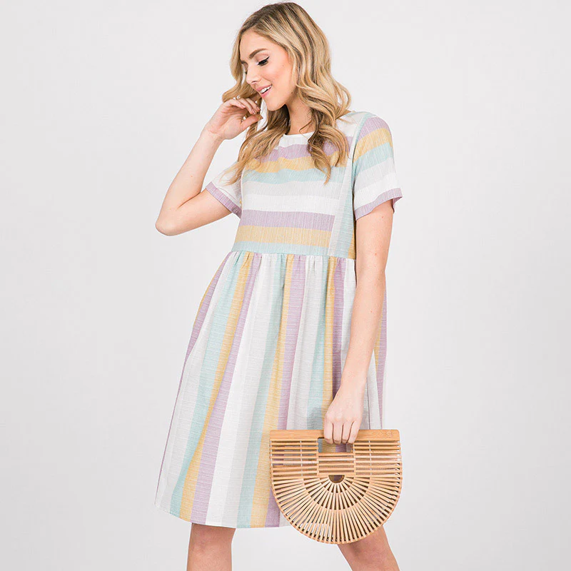 Reece Rainbow Dress - Image 10