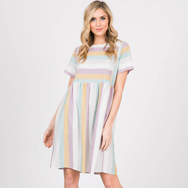 Reece Rainbow Dress - Image 4