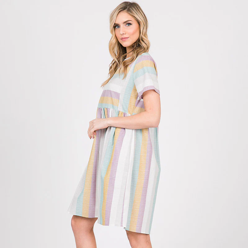 Reece Rainbow Dress - Image 6
