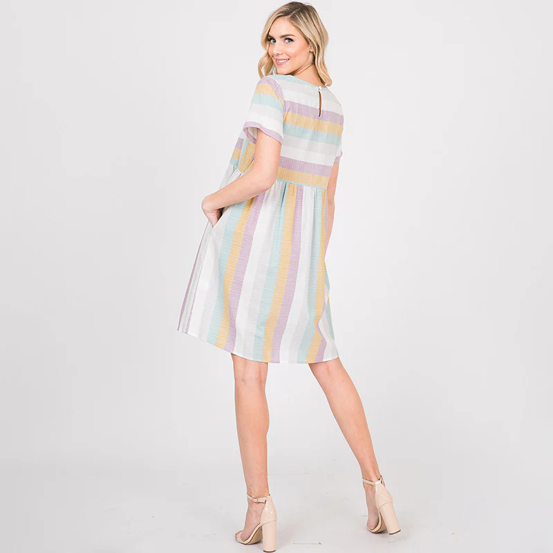 Reece Rainbow Dress - Image 8