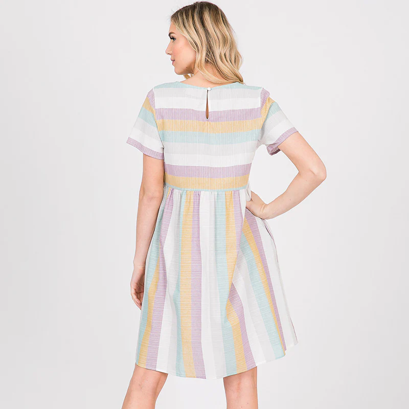 Reece Rainbow Dress - Image 9