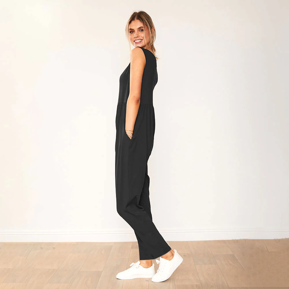 Reggie Jumpsuit (Black) - Image 3
