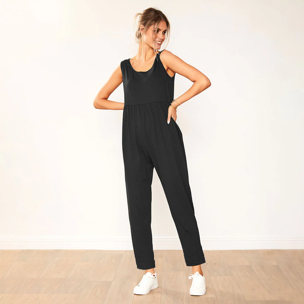 Reggie Jumpsuit (Black) - Image 6