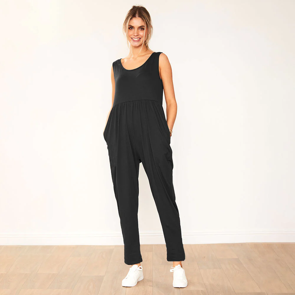 Reggie Jumpsuit (Black) - Image 7