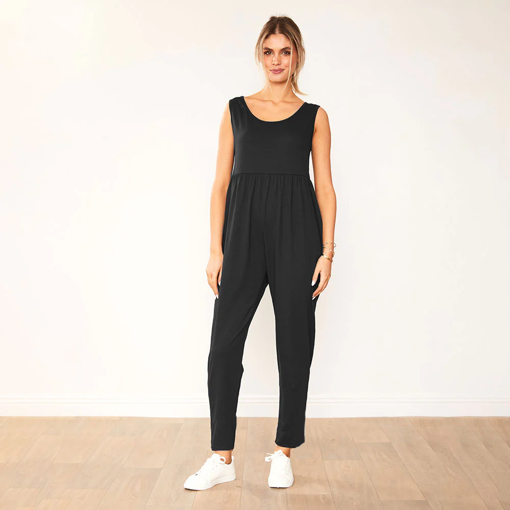 Reggie Jumpsuit (Black) - Image 8