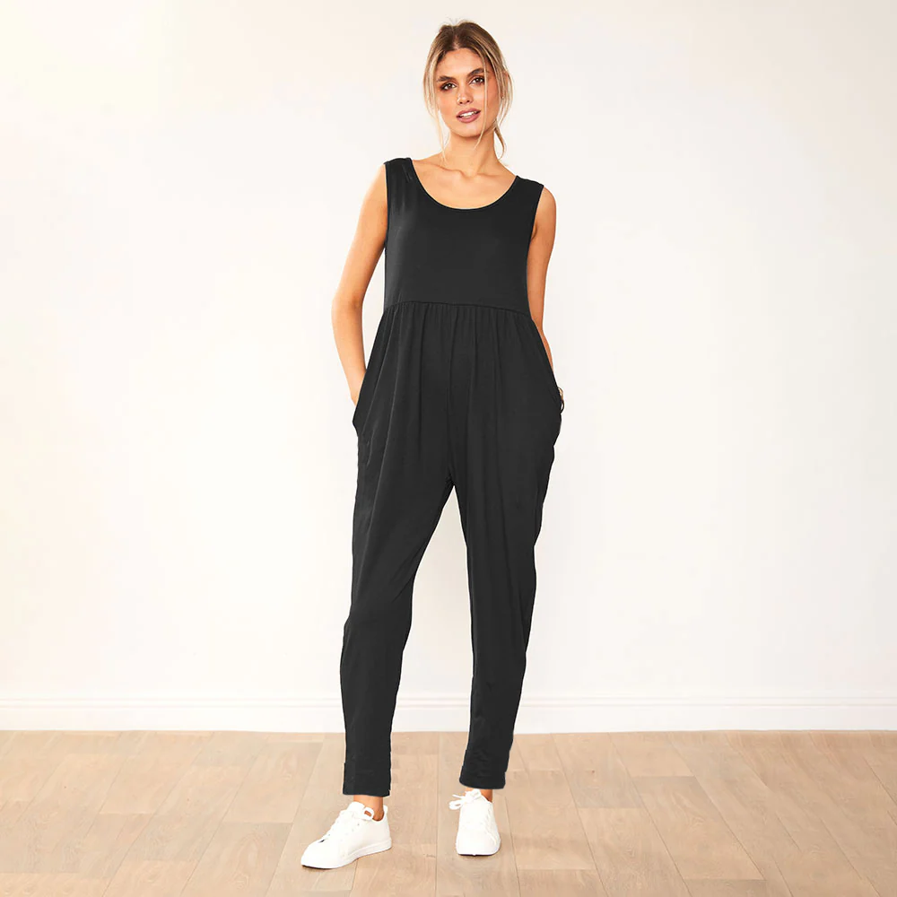 Reggie Jumpsuit (Black) - Image 9