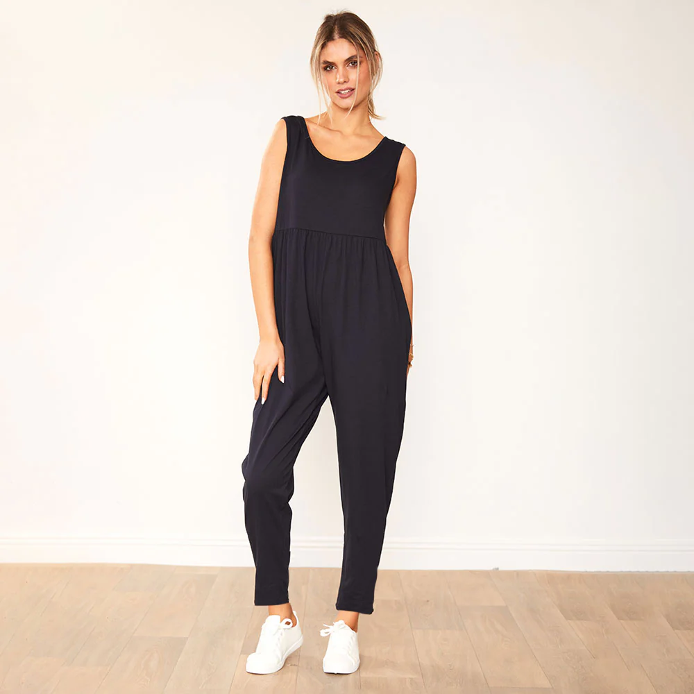 Reggie Jumpsuit (Navy) - Image 3
