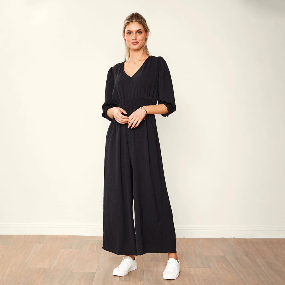 Regina Jumpsuit (Black) - Image 5