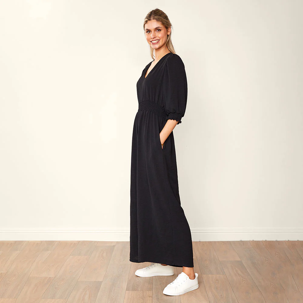 Regina Jumpsuit (Black) - Image 7