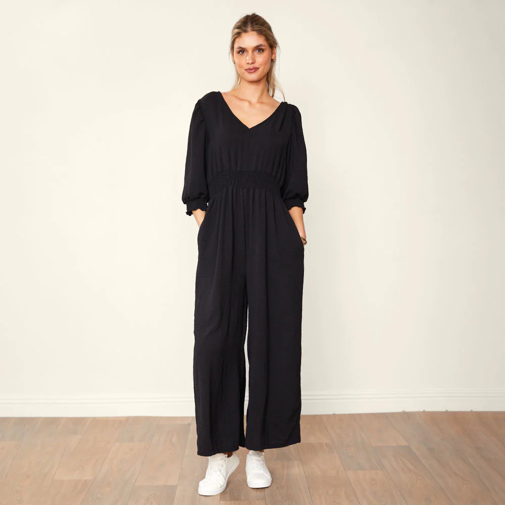 Regina Jumpsuit (Black) - Image 8