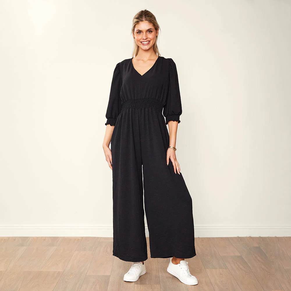 Regina Jumpsuit (Black) - Image 9