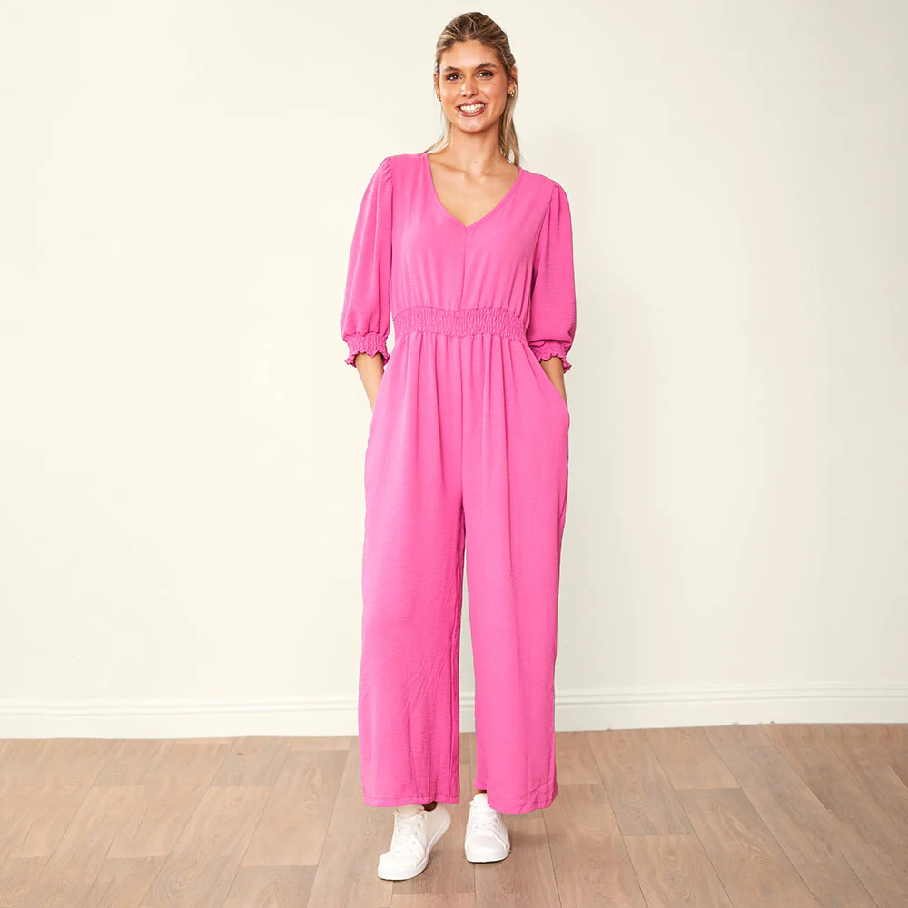 Regina Jumpsuit Black & Pink (2 for €68) - Image 9