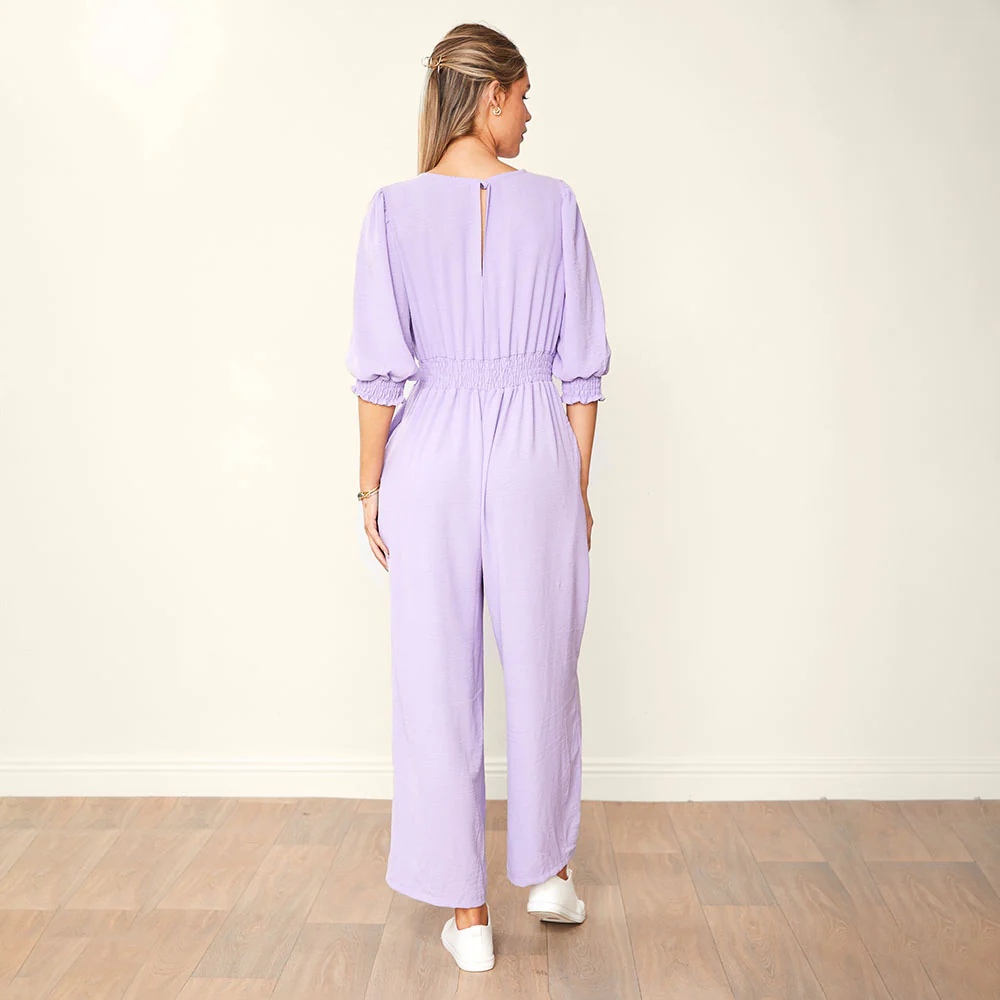 Regina Jumpsuit (Lilac) - Image 11