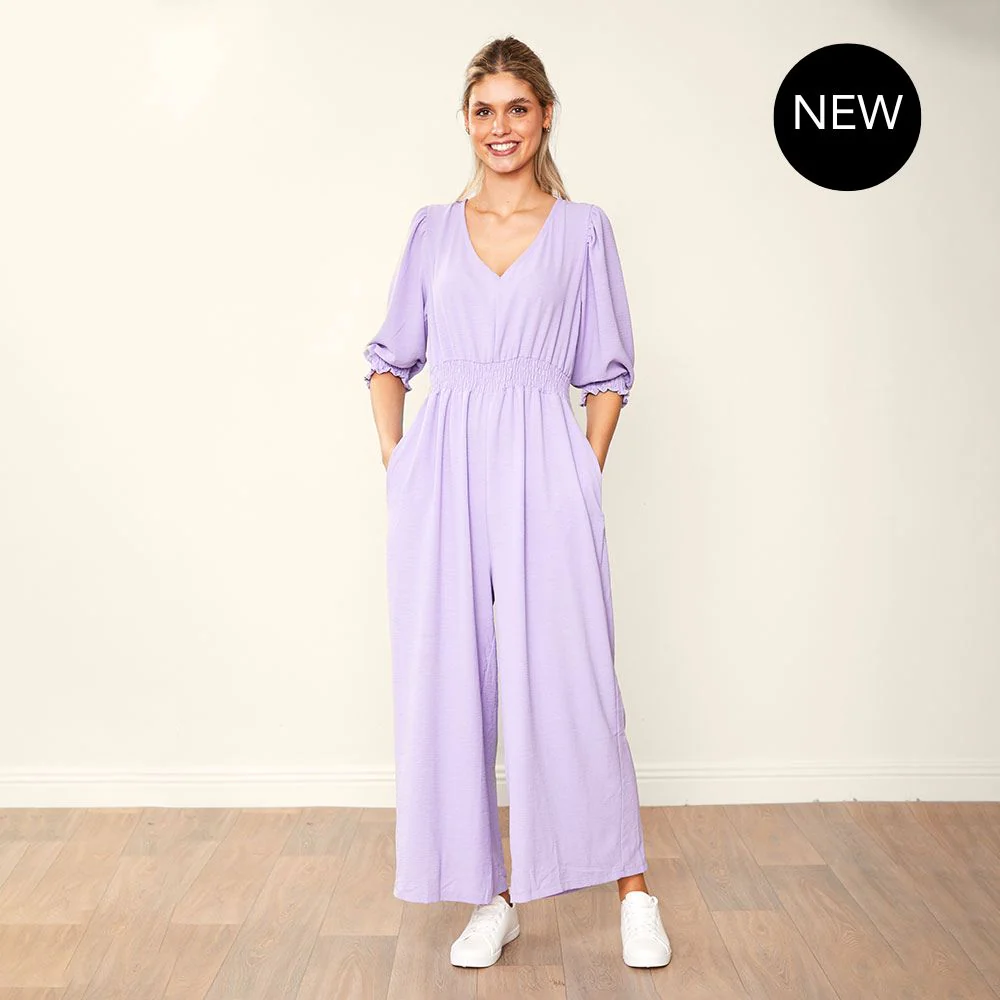 Regina Jumpsuit (Lilac) - Image 12