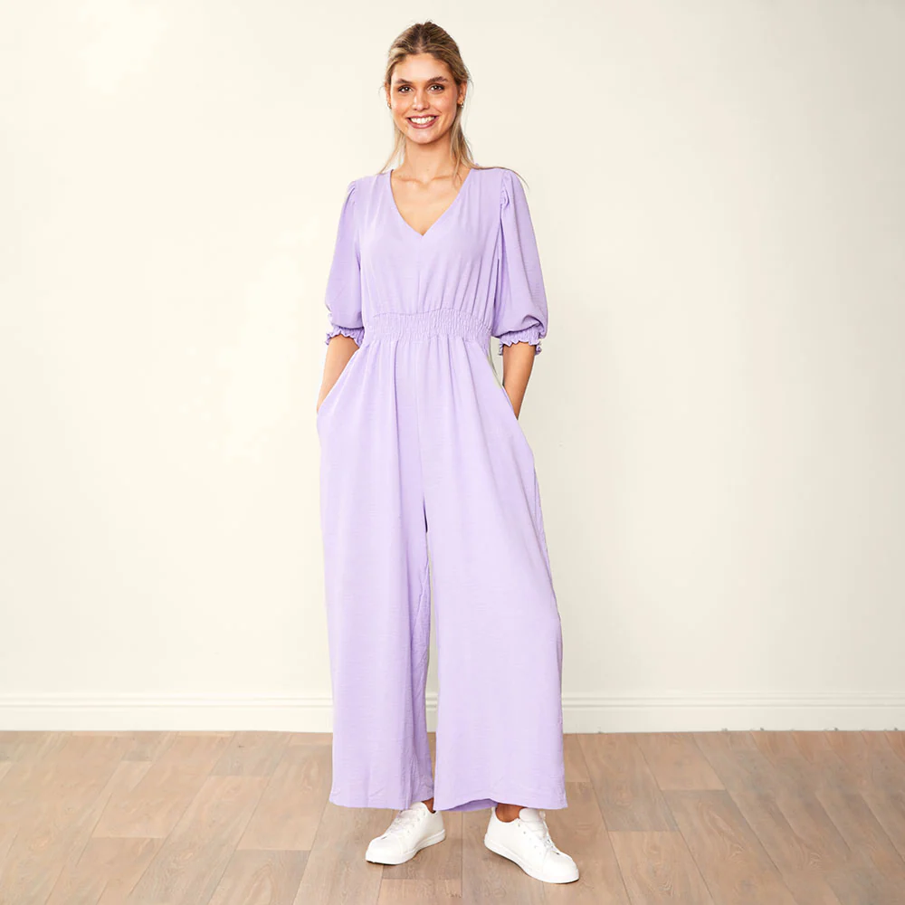 Regina Jumpsuit (Lilac) - Image 3