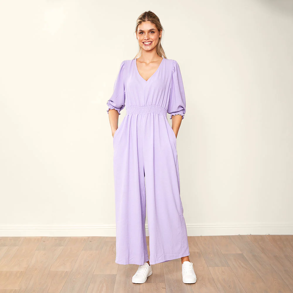 Regina Jumpsuit (Lilac) - Image 5