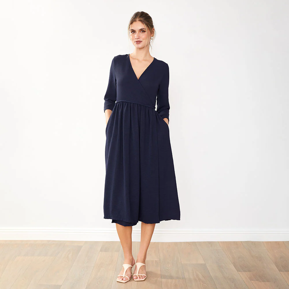 Rex Dress (Navy) - Image 3