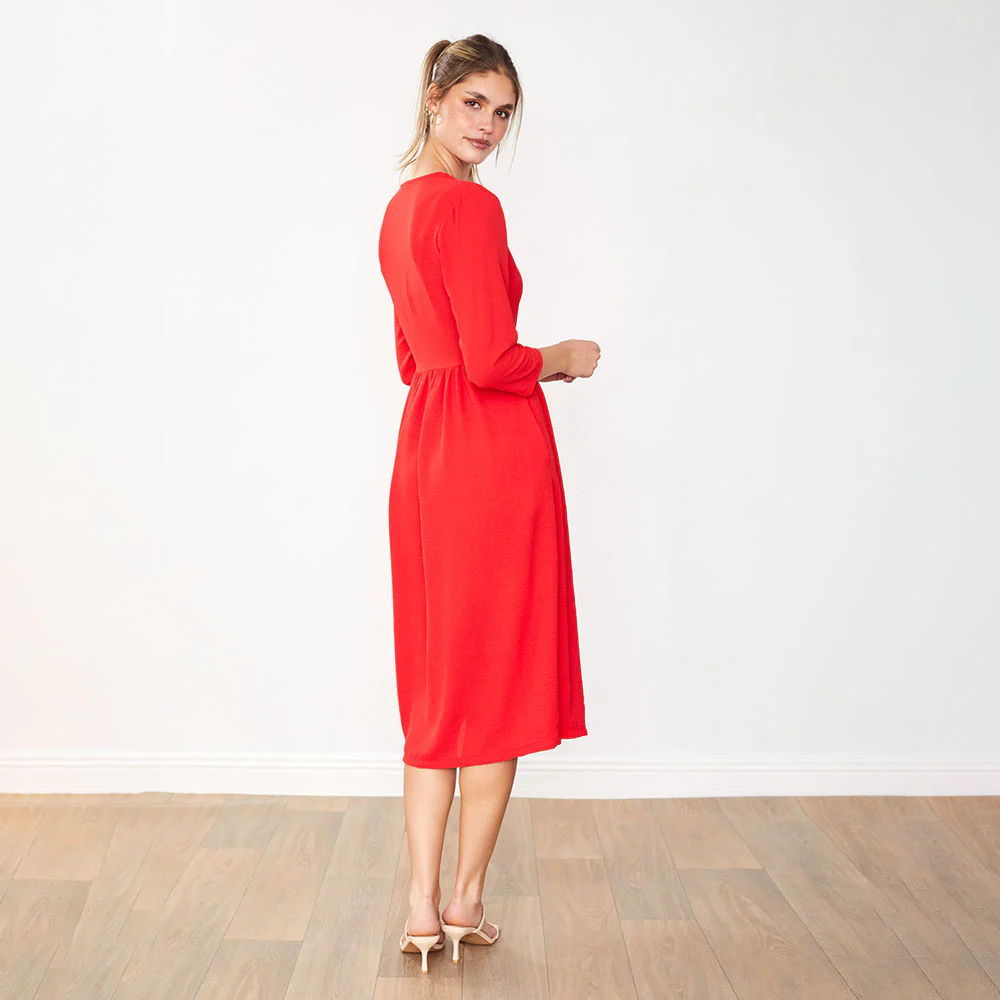 Rex Dress (Red) - Image 10