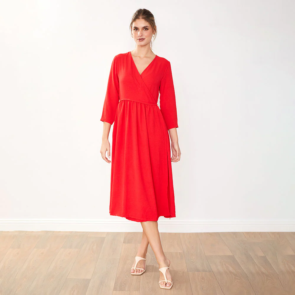 Rex Dress (Red) - Image 3