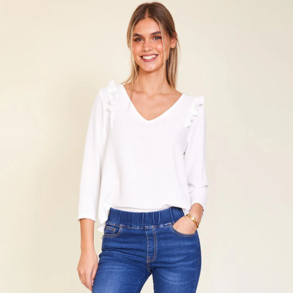 Rhea Top (White)