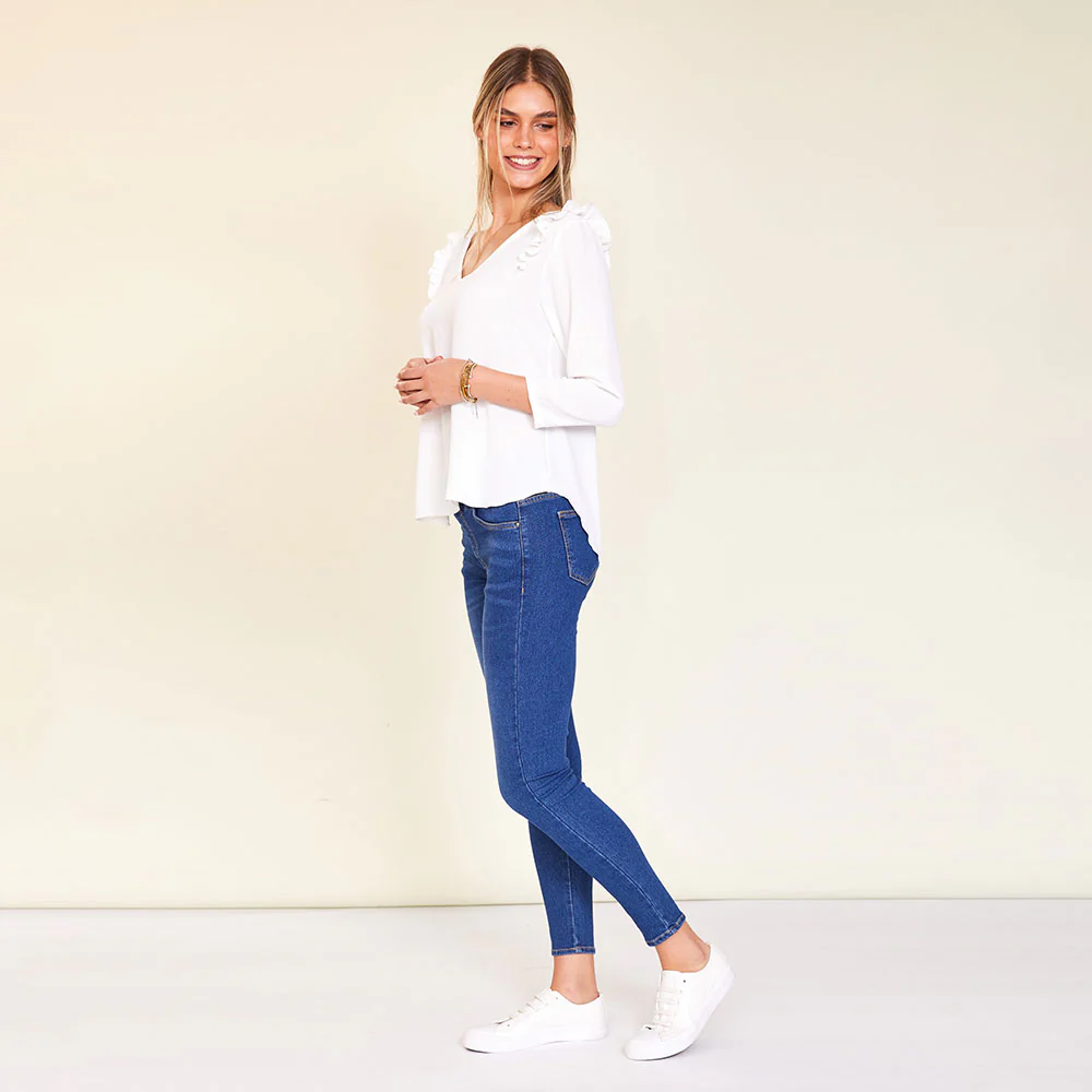 Rhea Top (White) - Image 4