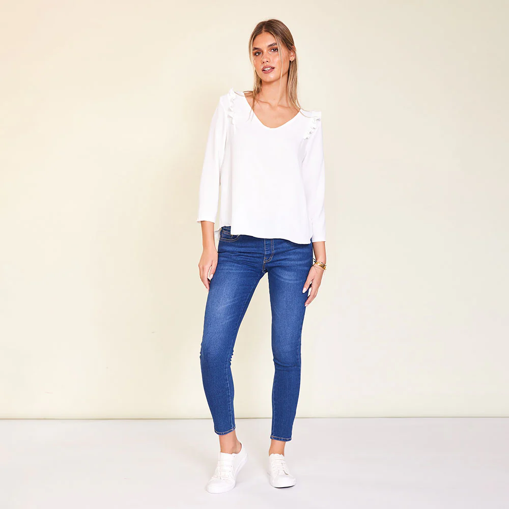 Rhea Top (White) - Image 5