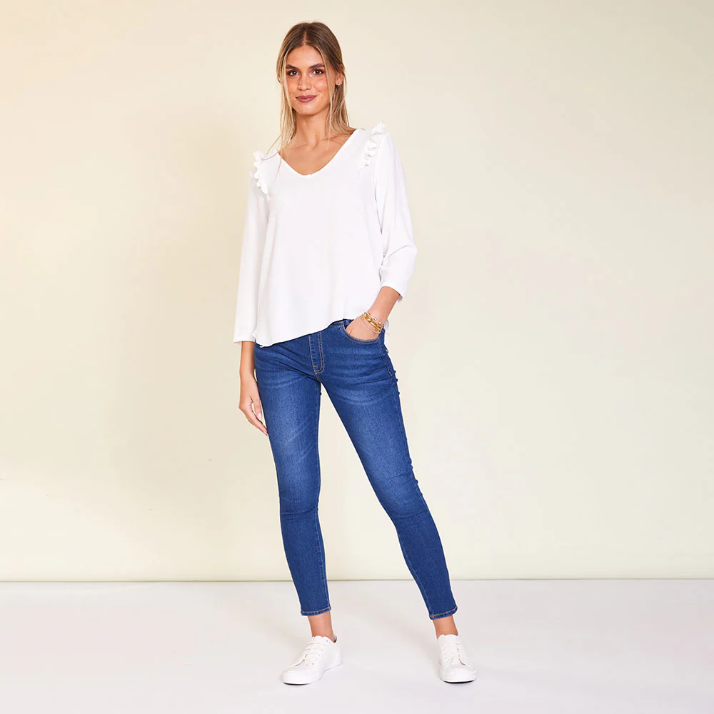 Rhea Top (White) - Image 6