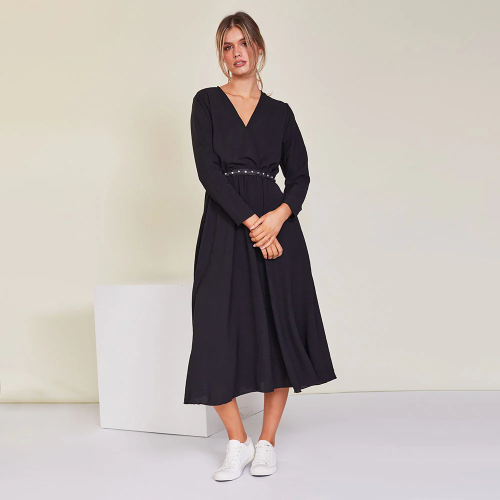 Riley Dress (Black) - Image 3