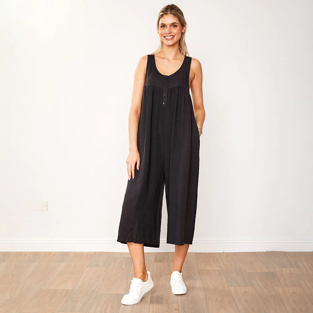 Rio Jumpsuit (Black)
