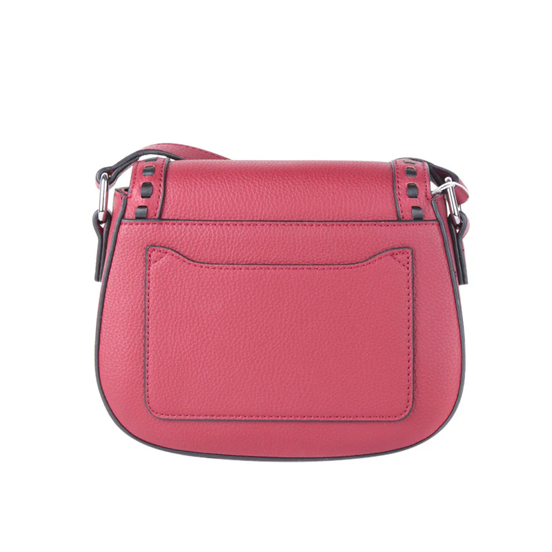 Riona Raspberry Crossbody Bag - Image 8