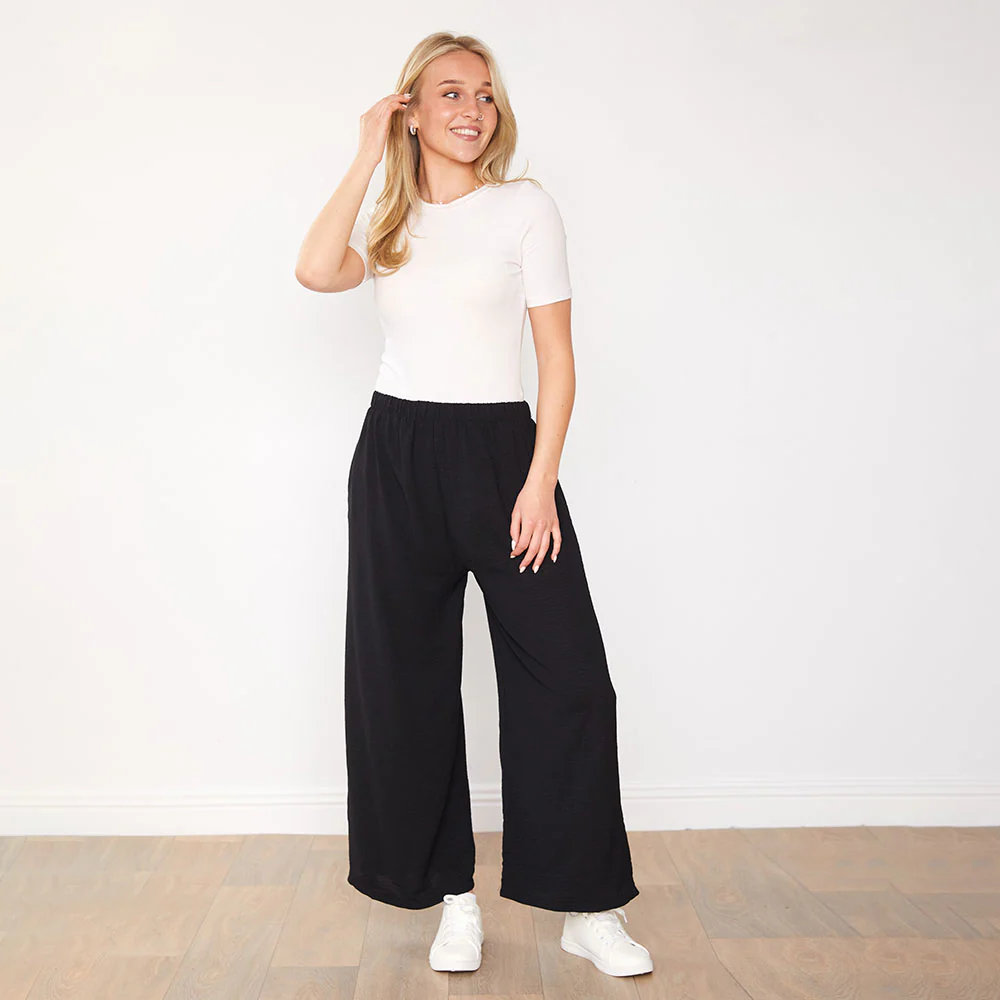Roanne Trousers (Black) - Image 4