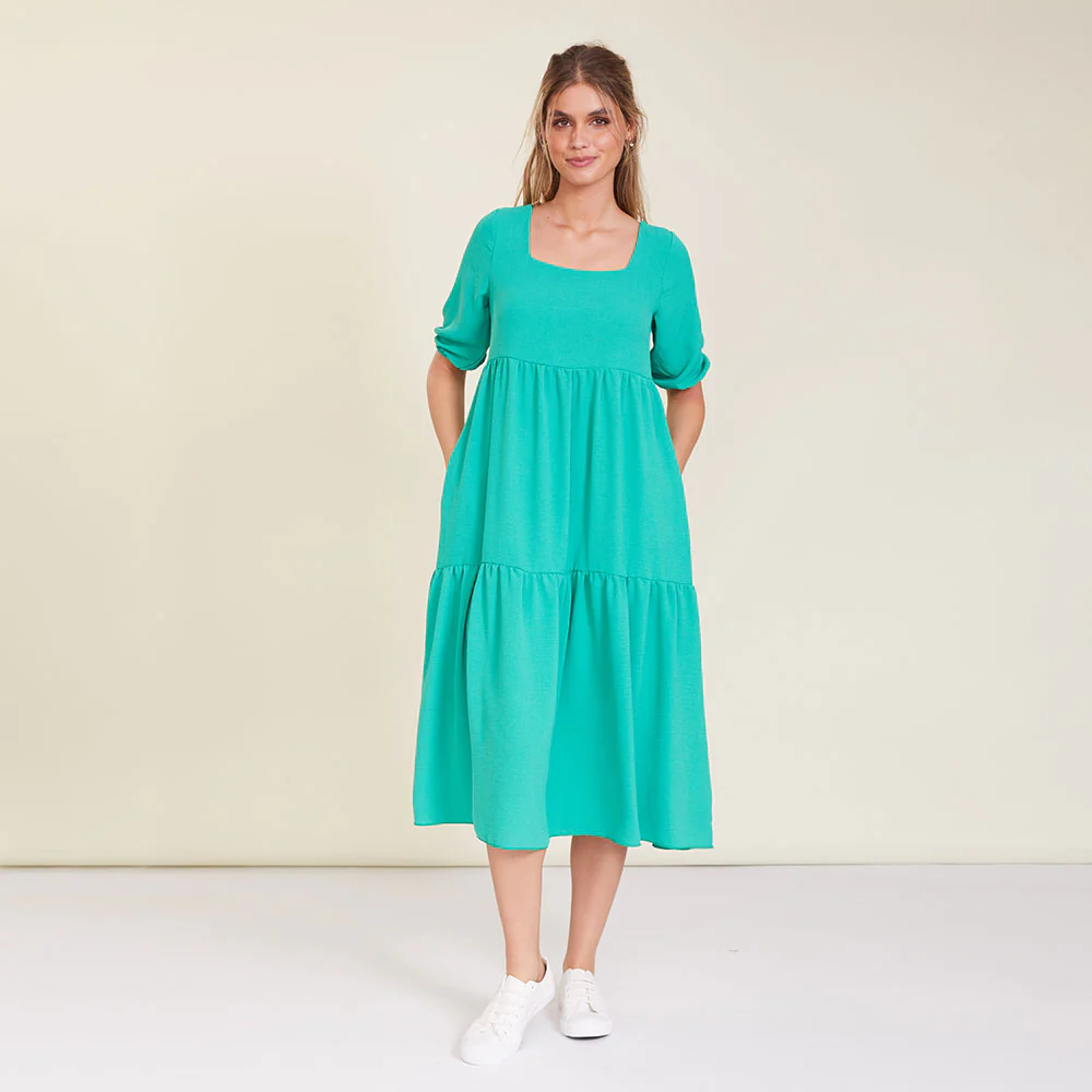 Robyn Dress (Green) - Image 2