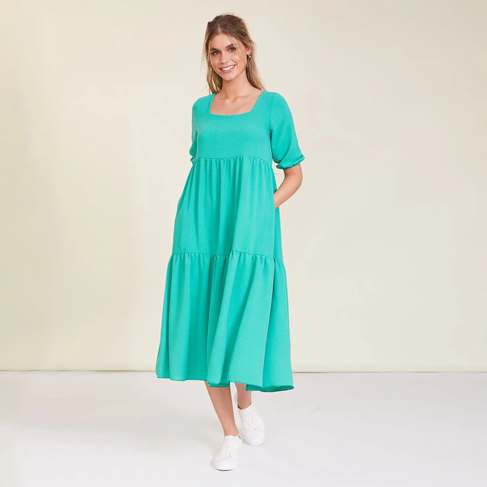 Robyn Dress (Green) - Image 3