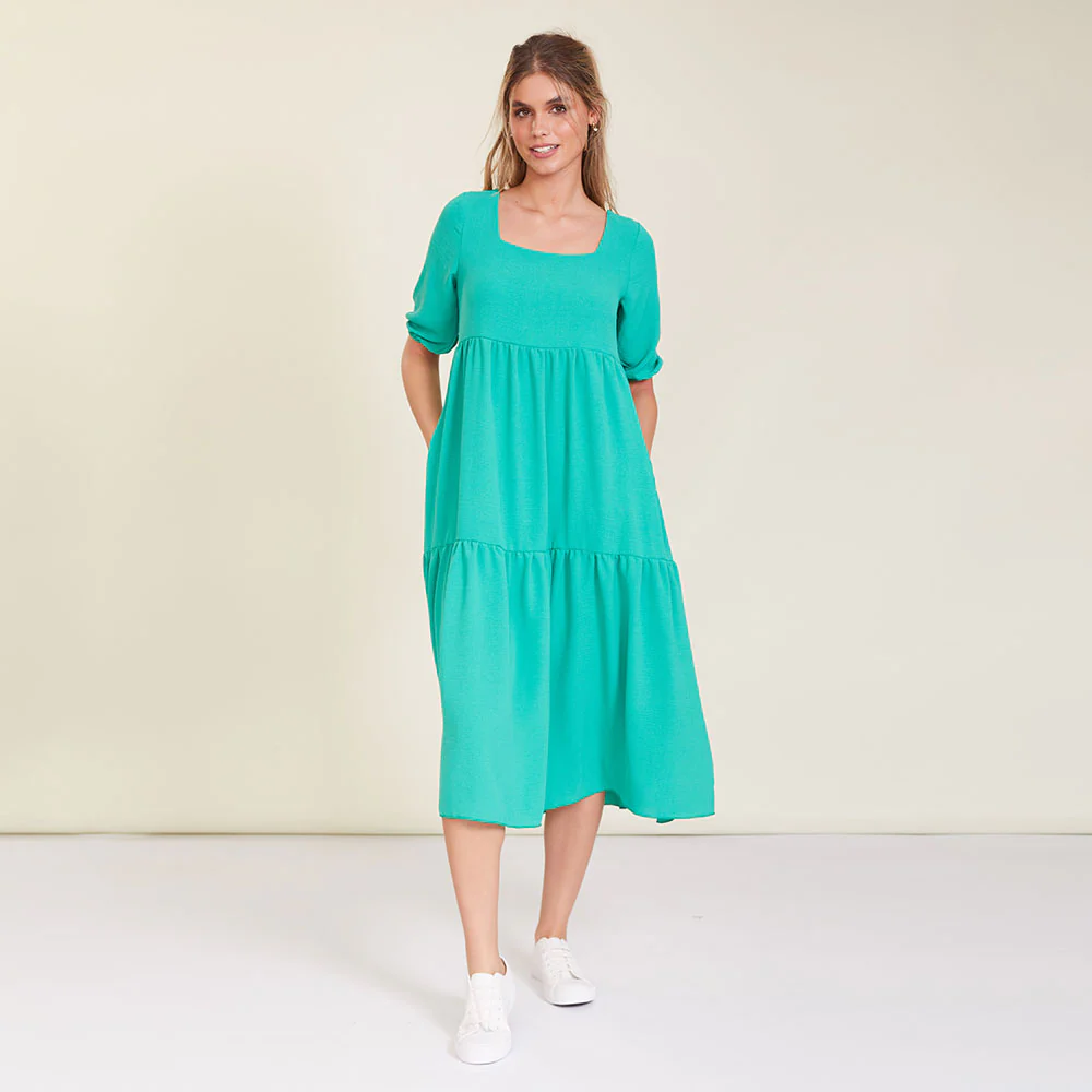 Robyn Dress (Green) - Image 4
